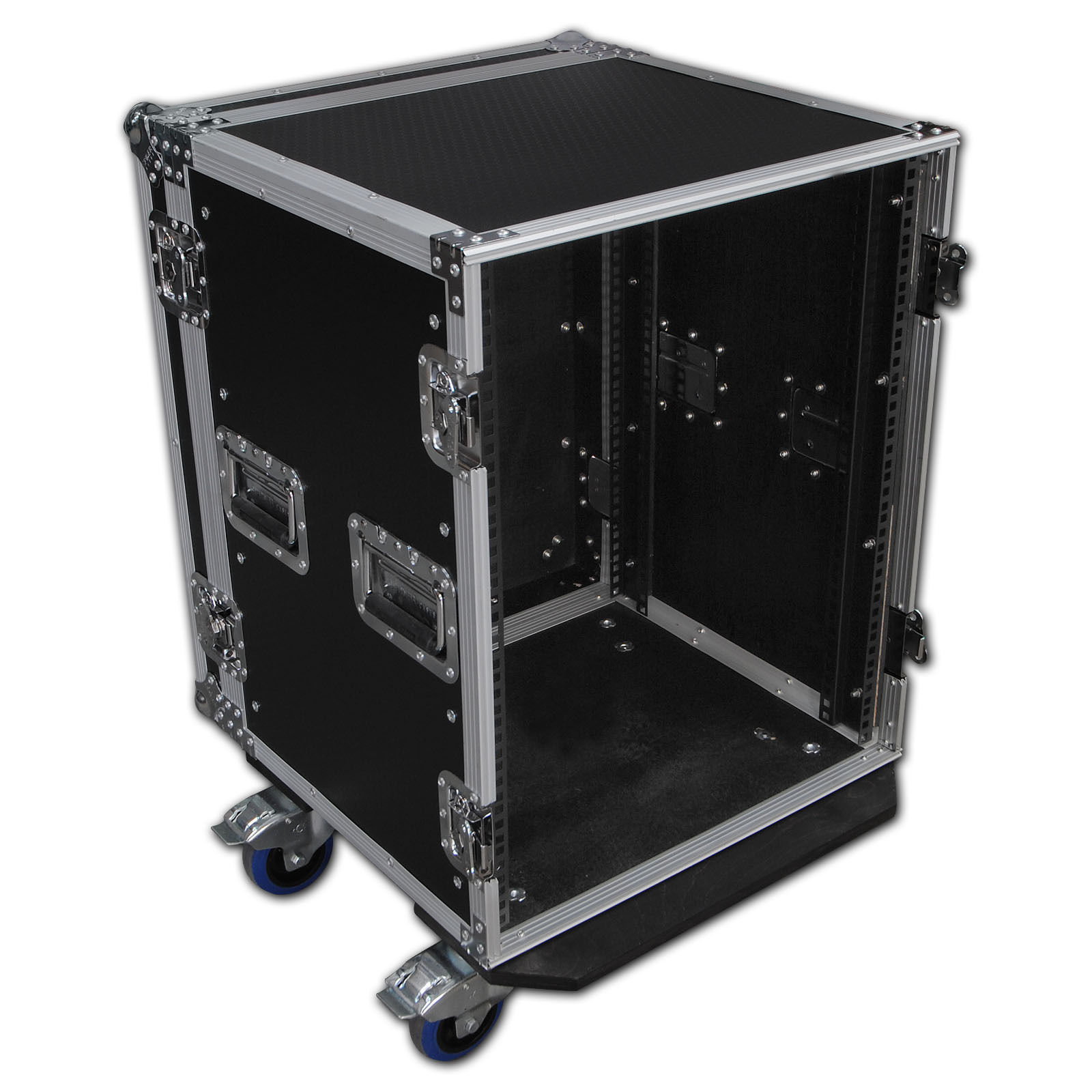 Spider 14u Rackmount Flight Case On Castors